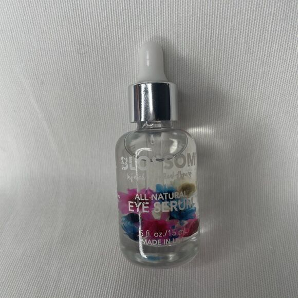 Blossom Vegan All Natural Eye Serum Paraben-Free Organic Gluten-Free .5 oz 1 Pc. - Picture 1 of 2